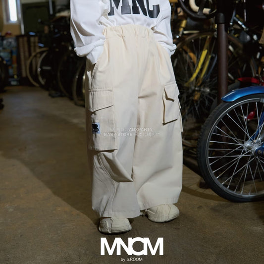 日本童裝 b・R# 闊版工裝褲 110-150cm 男童款 秋季 PANTS