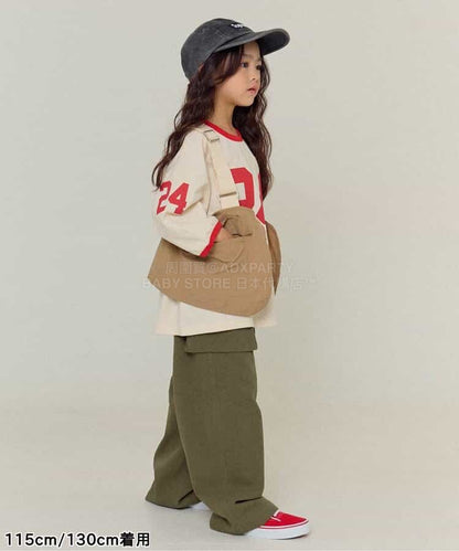 日本童裝 BREEZE 側袋闊腳褲 90-150cm 男童款/女童款 冬季 PANTS