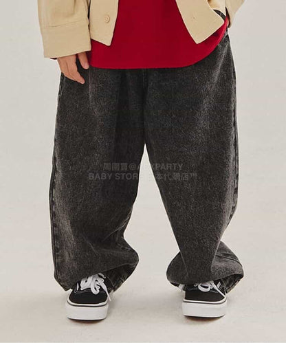 日本童裝 BREEZE 休閒闊腳褲 90-150cm 男童款/女童款 冬季 PANTS