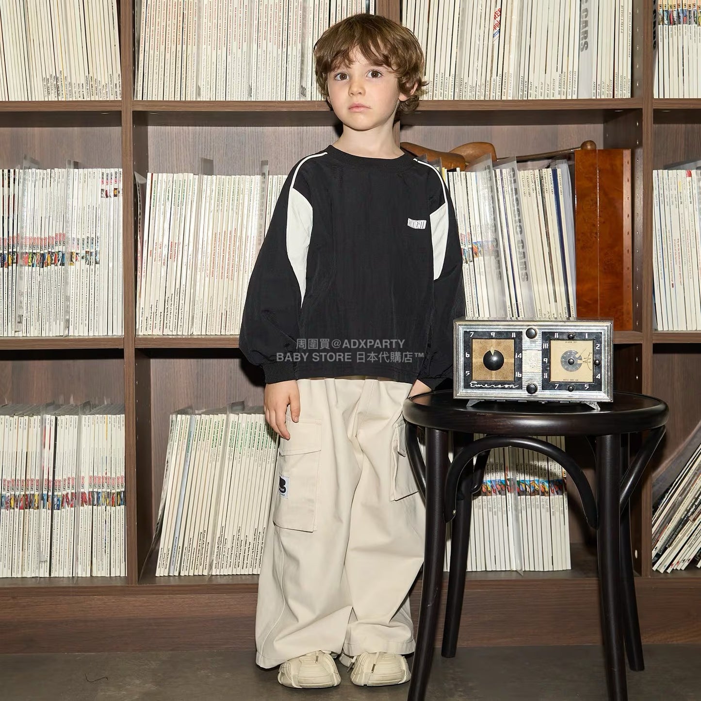 日本童裝 b・R# 闊版工裝褲 110-150cm 男童款 秋季 PANTS