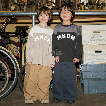 日本童裝 b・R# 闊版工裝褲 110-150cm 男童款 秋季 PANTS