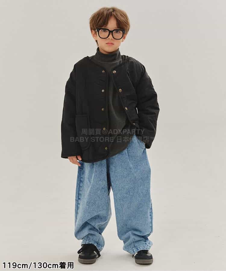 日本童裝 BREEZE 休閒闊腳褲 90-150cm 男童款/女童款 冬季 PANTS