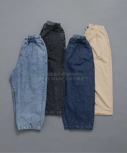 日本童裝 BREEZE 休閒闊腳褲 90-150cm 男童款/女童款 冬季 PANTS