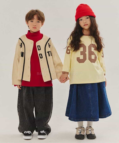 日本童裝 BREEZE 休閒闊腳褲 90-150cm 男童款/女童款 冬季 PANTS