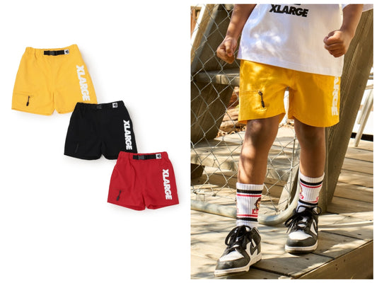 日本童裝 XLARGE KIDS 工裝短褲 80-140cm 男童款 夏季 PANTS