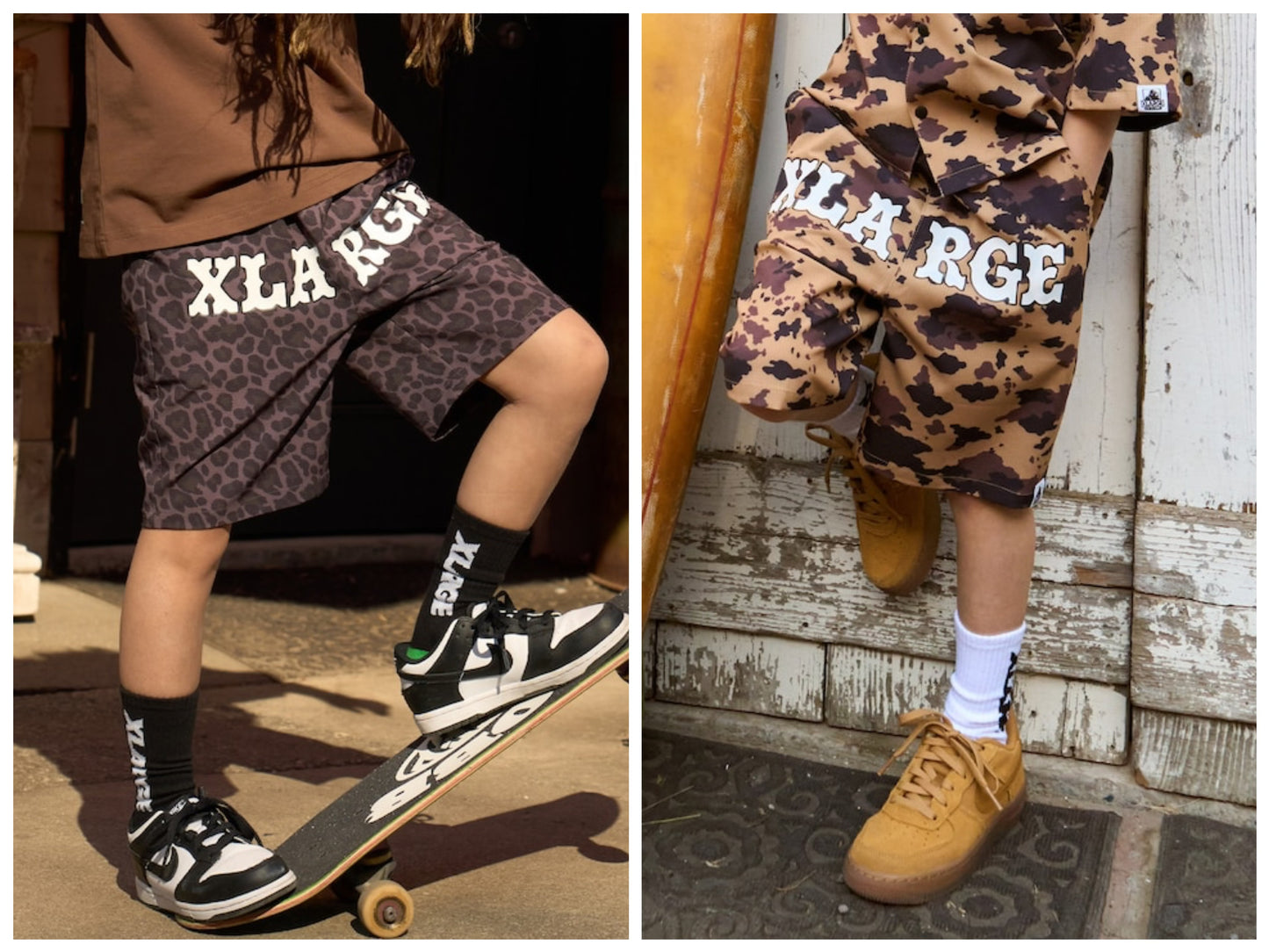 日本童裝 XLARGE KIDS 迷彩短褲 90-140cm 男童款 夏季 PANTS