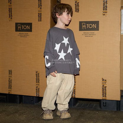 日本童裝 b・R# 燈籠長褲 110-150cm 男童款 秋季 PANTS