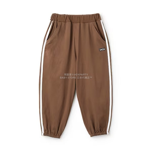 日本童裝 b・R# 吸水速乾 防UV 側線運動長褲 110-150cm 男童款 秋季 PANTS