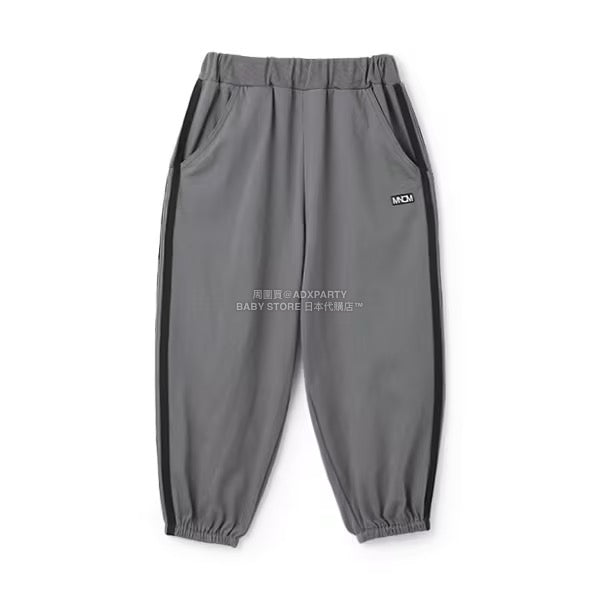 日本童裝 b・R# 吸水速乾 防UV 側線運動長褲 110-150cm 男童款 秋季 PANTS