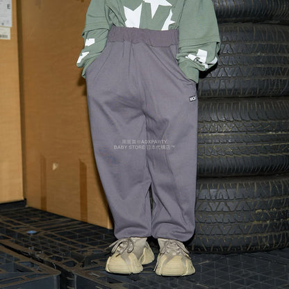 日本童裝 b・R# 吸水速乾 防UV 側線運動長褲 110-150cm 男童款 秋季 PANTS