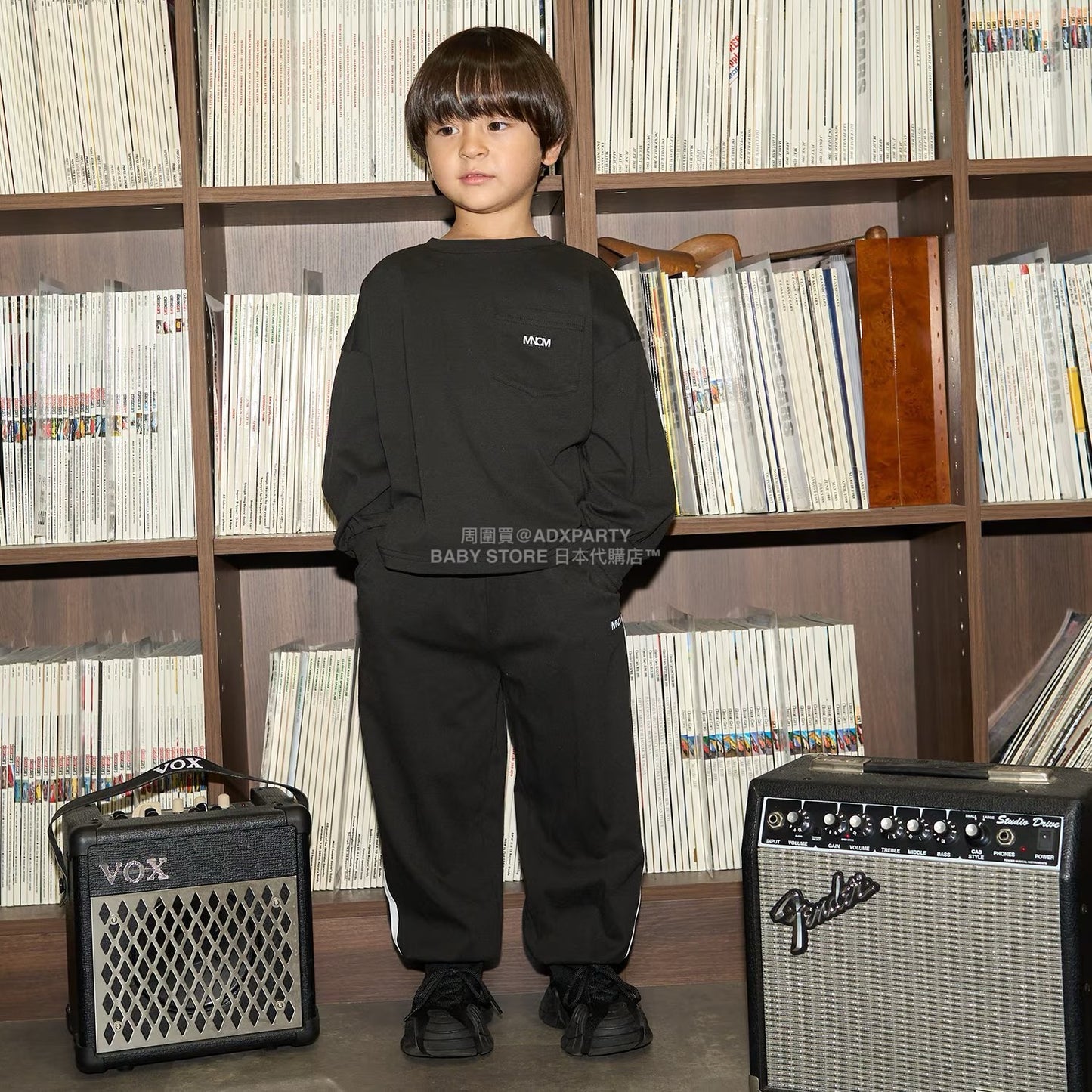 日本童裝 b・R# 吸水速乾 防UV 側線運動長褲 110-150cm 男童款 秋季 PANTS