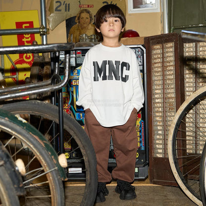 日本童裝 b・R# 吸水速乾 防UV 側線運動長褲 110-150cm 男童款 秋季 PANTS