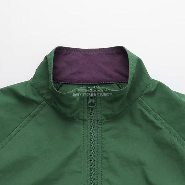 日本童裝 b・R# 拼色手袖風褸 100-150cm 男童款 秋季 OUTERWEAR