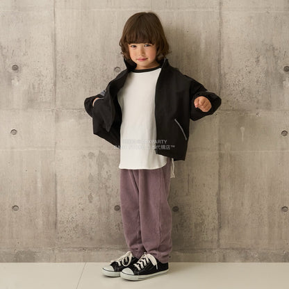 日本童裝 b・R# 拼色手袖風褸 100-150cm 男童款 秋季 OUTERWEAR