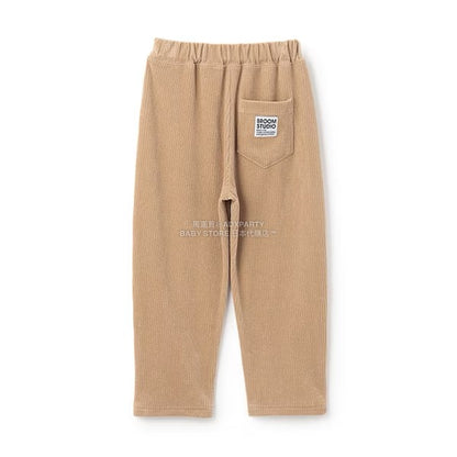 日本童裝 b・R# 針織燈芯絨褲 100-140cm 男童款 秋季 PANTS