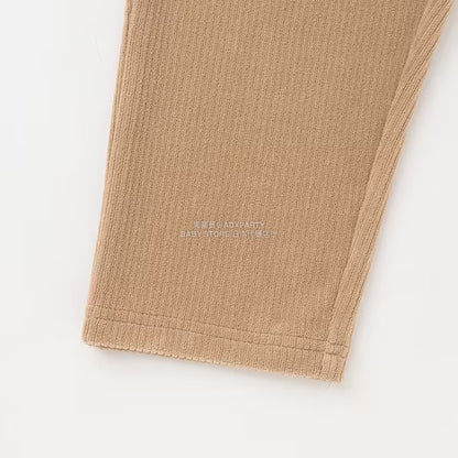 日本童裝 b・R# 針織燈芯絨褲 100-140cm 男童款 秋季 PANTS