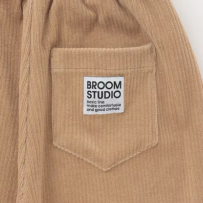 日本童裝 b・R# 針織燈芯絨褲 100-140cm 男童款 秋季 PANTS