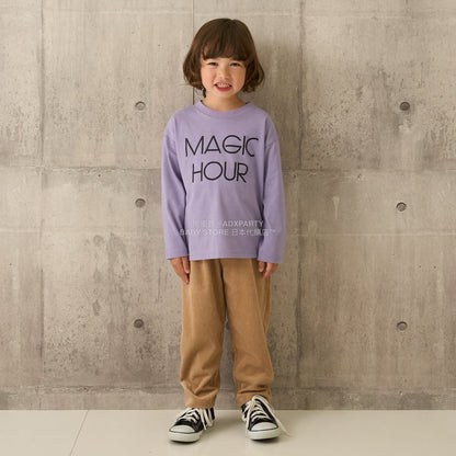 日本童裝 b・R# 針織燈芯絨褲 100-140cm 男童款 秋季 PANTS