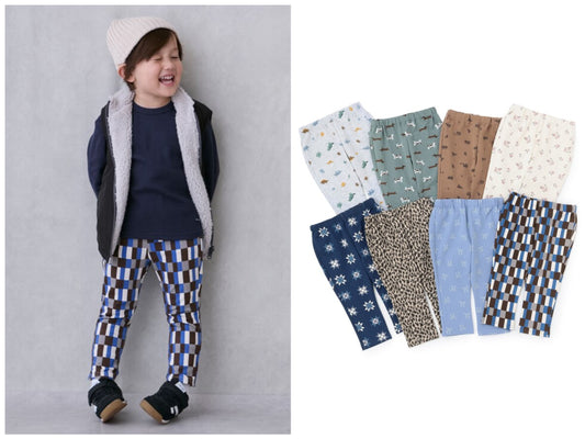 日本童裝 pe#main 緊身長褲 80-130cm 男童款/女童款 秋季 PANTS