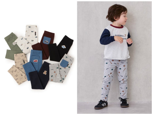 日本童裝 pe#main 休閒長褲 80-130cm 男童款 秋季 PANTS