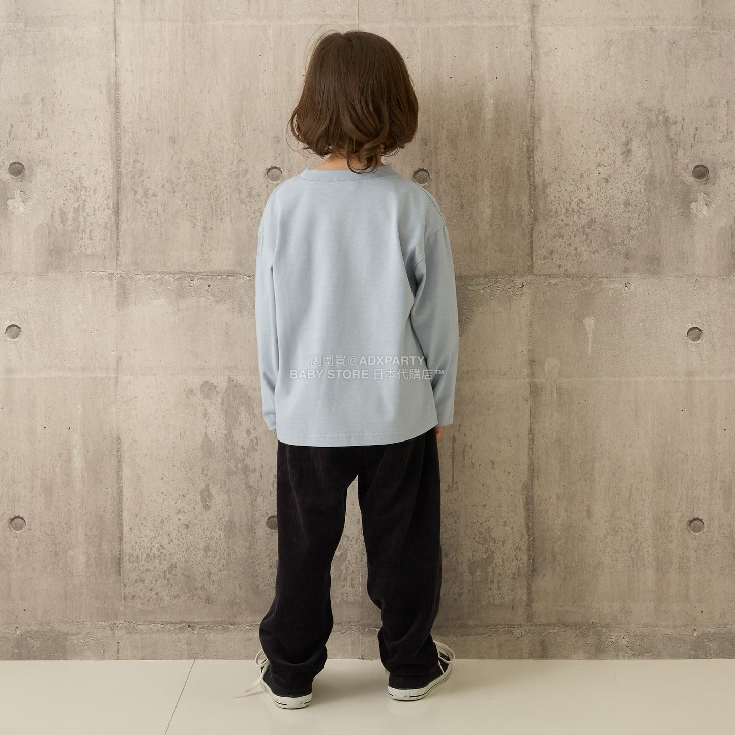 日本童裝 b・R# 針織燈芯絨褲 100-140cm 男童款 秋季 PANTS