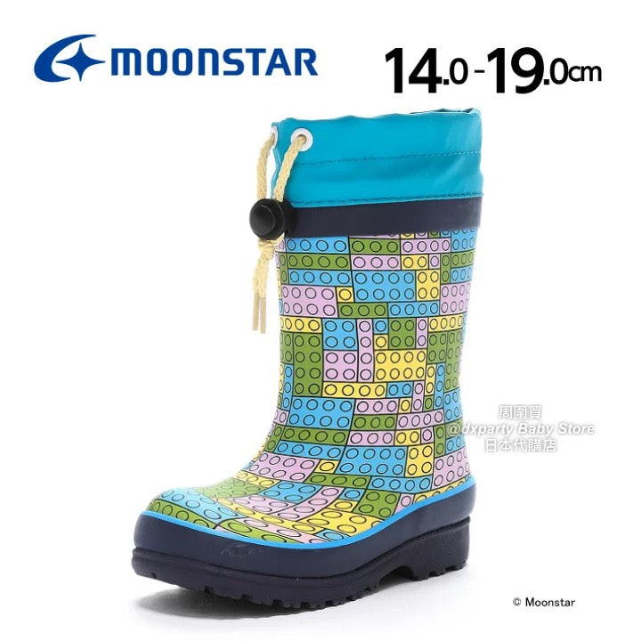 日本直送 moonstar 抗菌防臭 索繩靴 健康機能兒童鞋 14-19cm 男童款 鞋系列