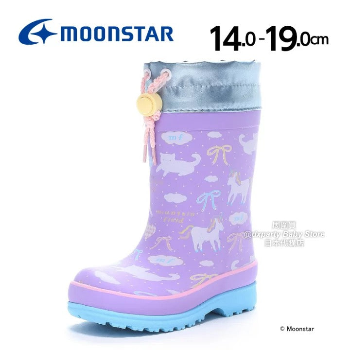 日本直送 moonstar 抗菌防臭 索繩靴 健康機能兒童鞋 14-19cm 女童款 鞋系列