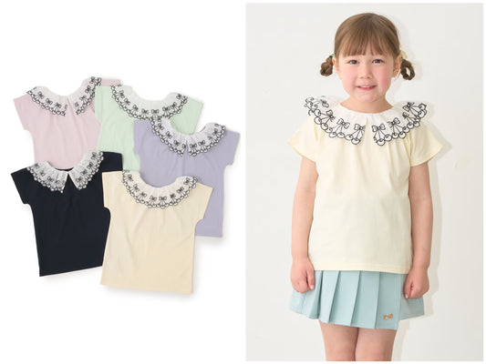Japanese children's clothing Ly# mine tank top and shorts set 100-150cm girls summer TOPS PANTS 