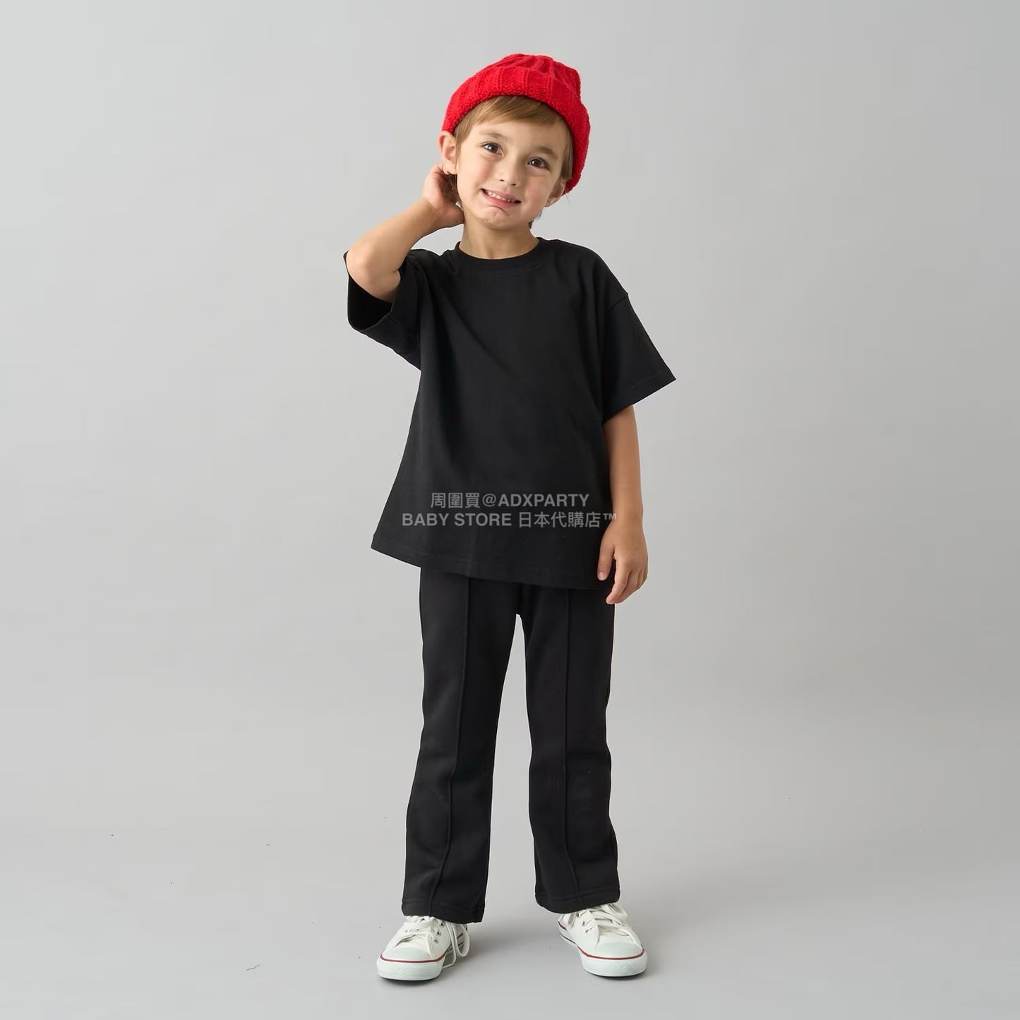 日本童裝 b・R# 2件簡約上衣套裝 100-150cm 男童款/女童款 秋季 TOPS