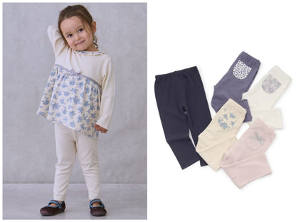 日本童裝 pe#main 口袋打底褲 80-130cm 女童款 秋季 PANTS