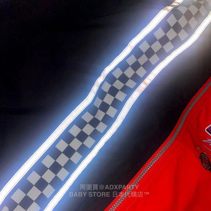 Japanese BDL x Disney Waterproof Cars Windbreaker (90-130cm) for Boys: Summer Outerwear (BDL Fitted) 
