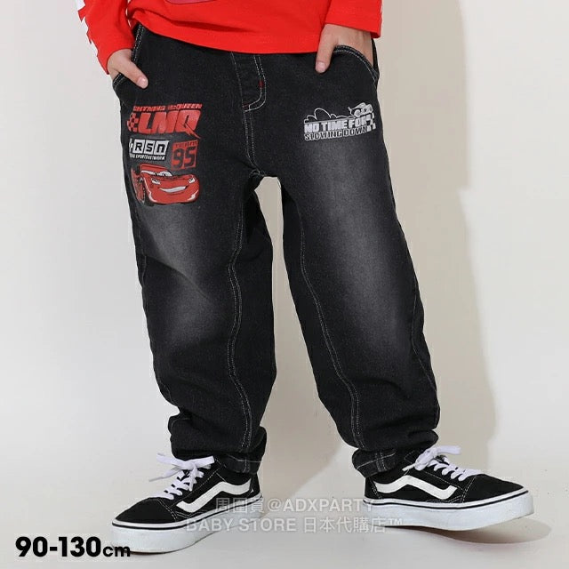 Japanese BDL x Disney Cars Denim Pants 90-130cm Boys' Autumn PANTS 
