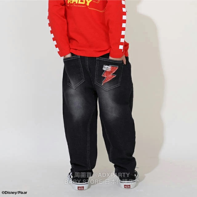 Japanese BDL x Disney Cars Denim Pants 90-130cm Boys' Autumn PANTS 