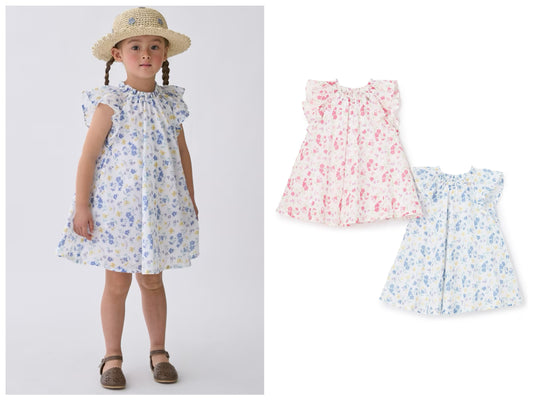 日本童裝 pe#main 碎花連身裙 80-130cm 女童款 初生嬰兒 夏季 DRESSES