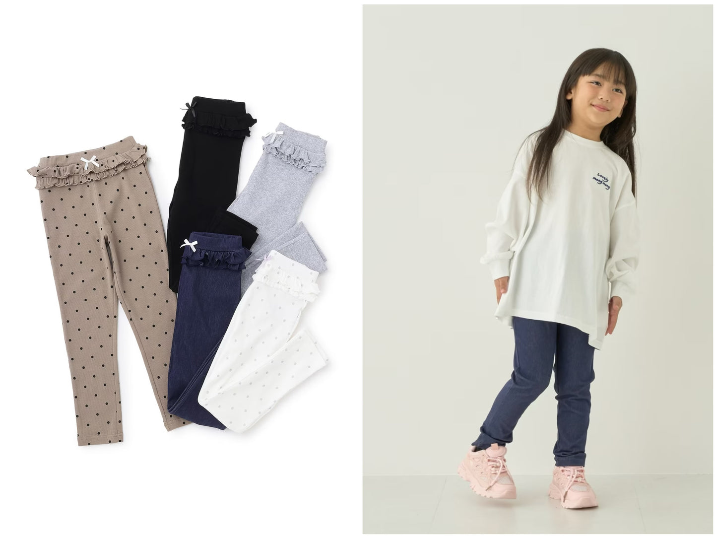 Japanese children's clothing Ly# mine tank top and shorts set 100-150cm girls summer TOPS PANTS 