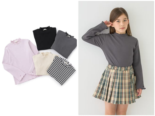 Japanese children's clothing Ly# mine tank top and shorts set 100-150cm girls summer TOPS PANTS 