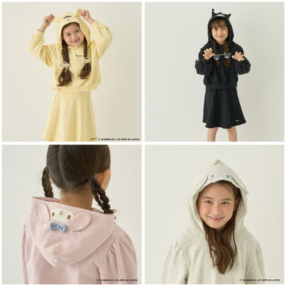 Japanese children's clothing Ly# mine tank top and shorts set 100-150cm girls summer TOPS PANTS 