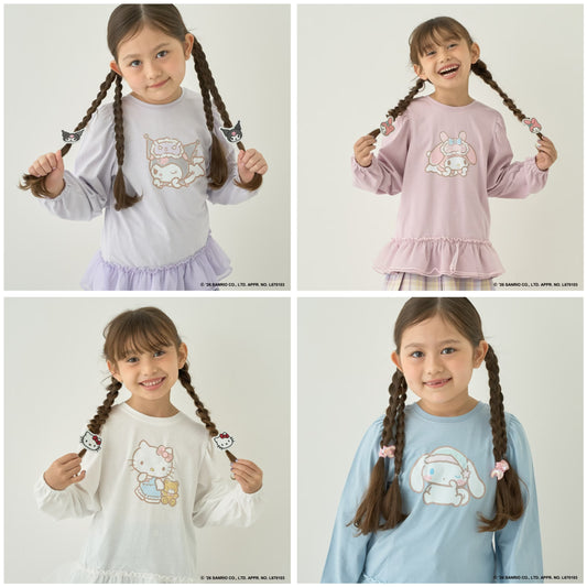 Japanese children's clothing Ly# mine tank top and shorts set 100-150cm girls summer TOPS PANTS 