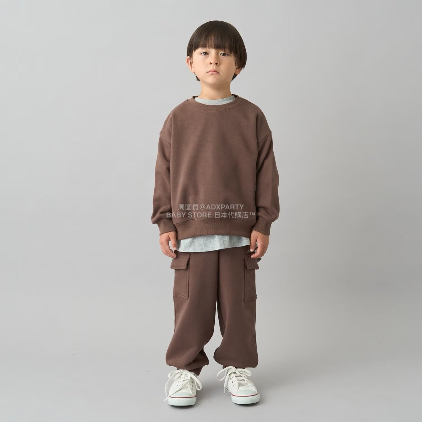 日本童裝 b・R# 吸水速乾 吸濕排汗 寬鬆衛衣 100-150cm 男童款/女童款 冬季 TOPS