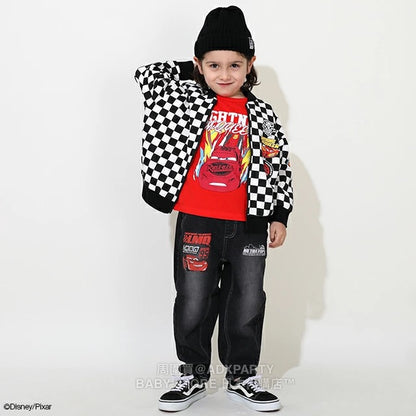 Japanese BDL x Disney Cars Zippered Sports Jacket 90-130cm Boys' Autumn OUTERWEAR 