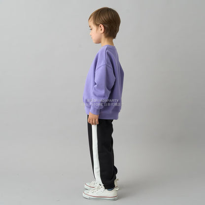 日本童裝 b・R# 吸水速乾 吸濕排汗 寬鬆衛衣 100-150cm 男童款/女童款 冬季 TOPS