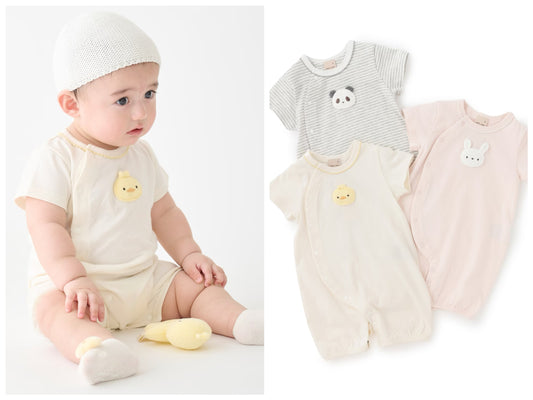 日本童裝 pe#main 2way 可愛連衣 50-70cm 男童款/女童款 初生嬰兒 夏季 Jumpsuit