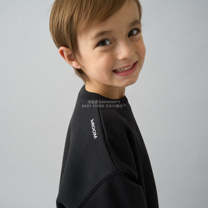 日本童裝 b・R# 吸水速乾 吸濕排汗 寬鬆衛衣 100-150cm 男童款/女童款 冬季 TOPS