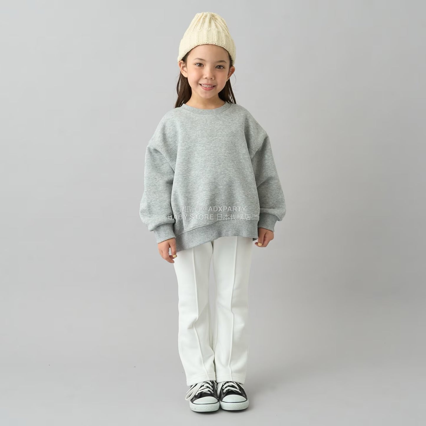 日本童裝 b・R# 吸水速乾 吸濕排汗 寬鬆衛衣 100-150cm 男童款/女童款 冬季 TOPS