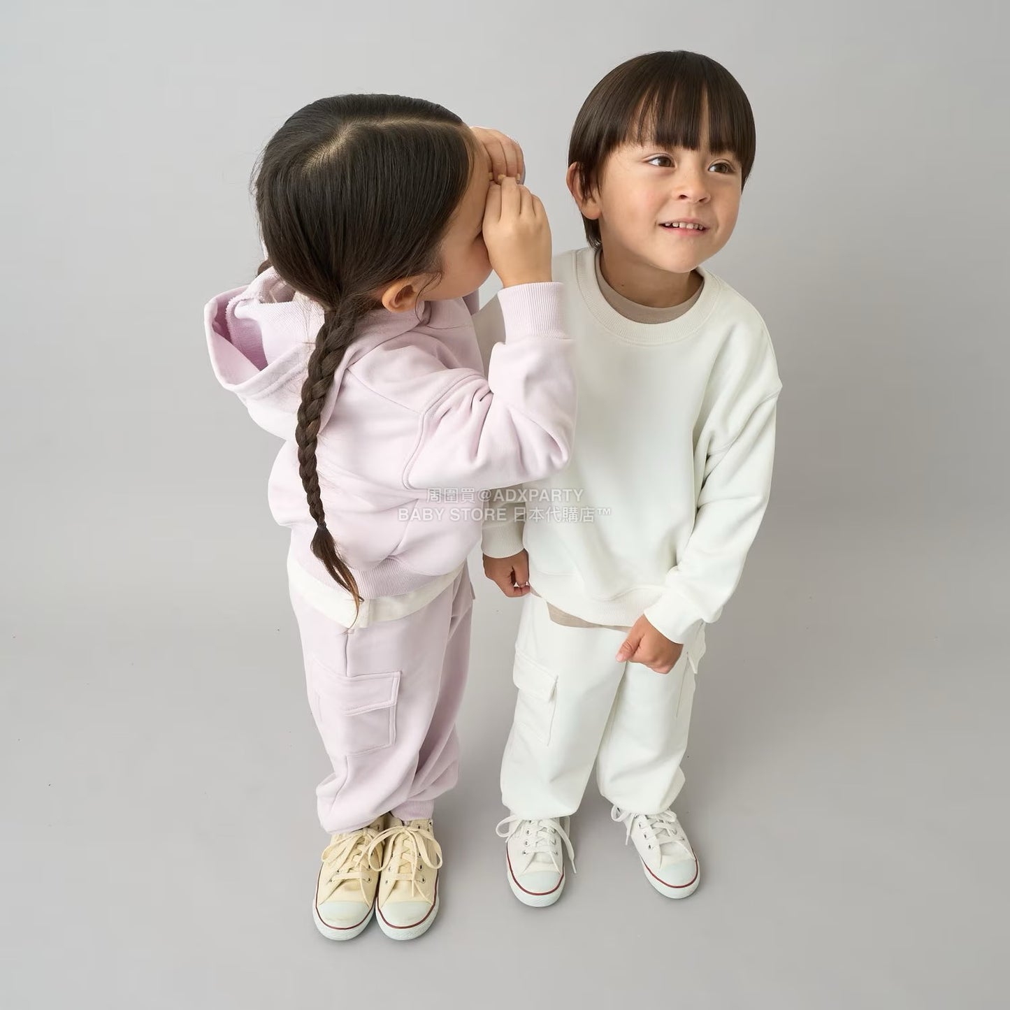 日本童裝 b・R# 吸水速乾 吸濕排汗 寬鬆衛衣 100-150cm 男童款/女童款 冬季 TOPS