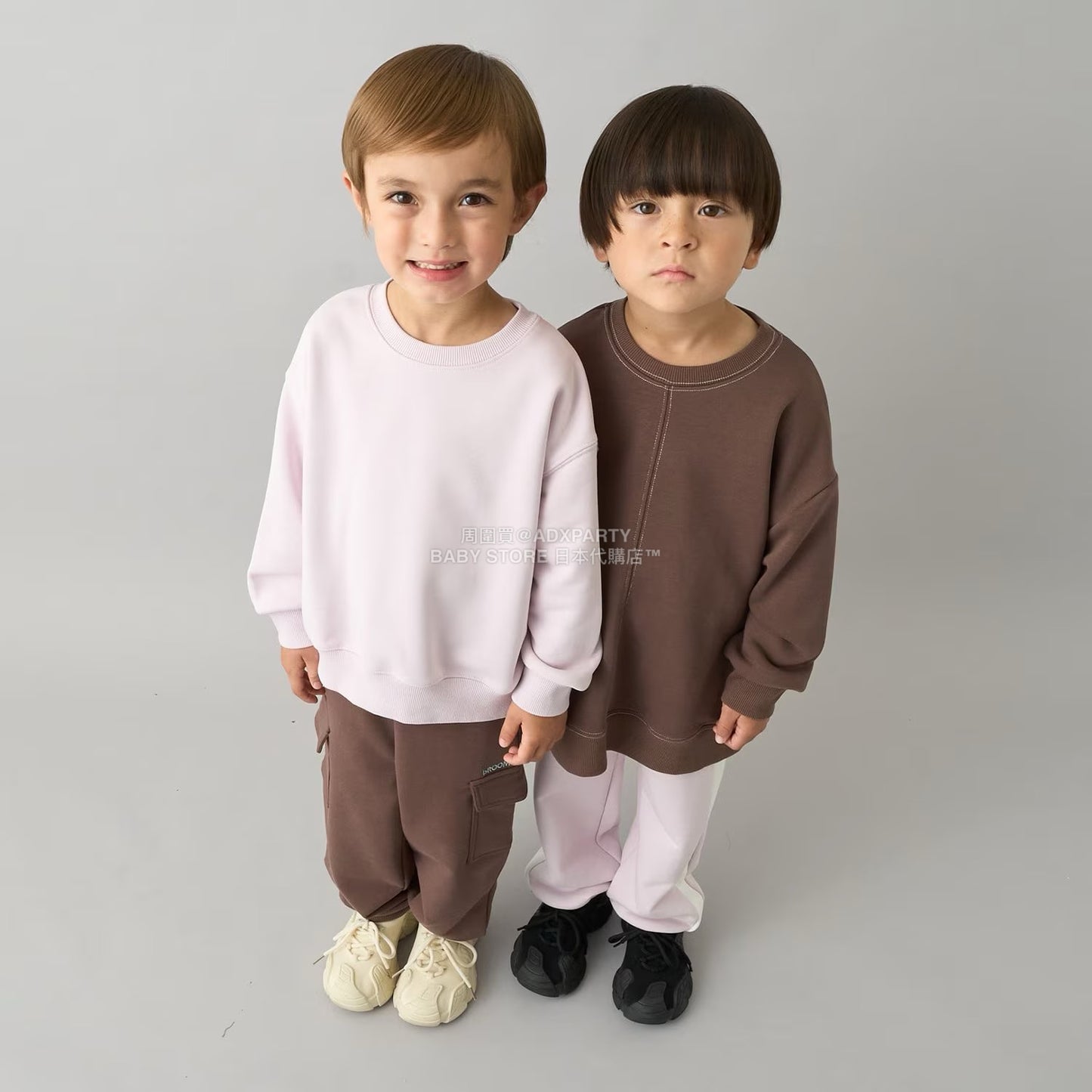 日本童裝 b・R# 吸水速乾 吸濕排汗 寬鬆衛衣 100-150cm 男童款/女童款 冬季 TOPS