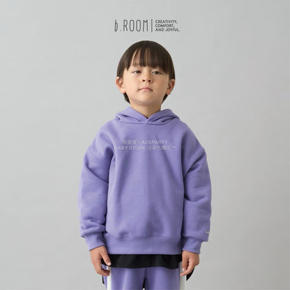 日本童裝 b・R# 吸水速乾 吸濕排汗 連帽衛衣 100-150cm 男童款/女童款 冬季 TOPS