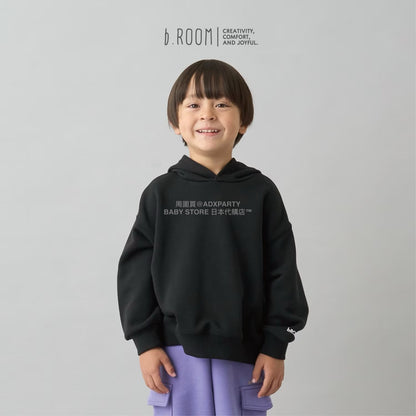 日本童裝 b・R# 吸水速乾 吸濕排汗 連帽衛衣 100-150cm 男童款/女童款 冬季 TOPS