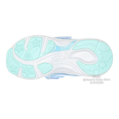 日本直送 moonstar x Disney Frozen LED發光 抗菌防臭 健康機能兒童鞋 14-19cm 女童款 鞋系列