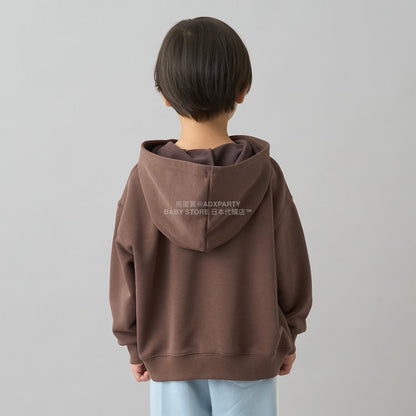 日本童裝 b・R# 吸水速乾 吸濕排汗 連帽衛衣 100-150cm 男童款/女童款 冬季 TOPS